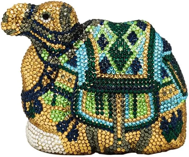 RomanticDesign Women Luxury Camel Rhinestone Evening Clutch Sparkly Crystal Purse Party Prom Banquet Handbag
