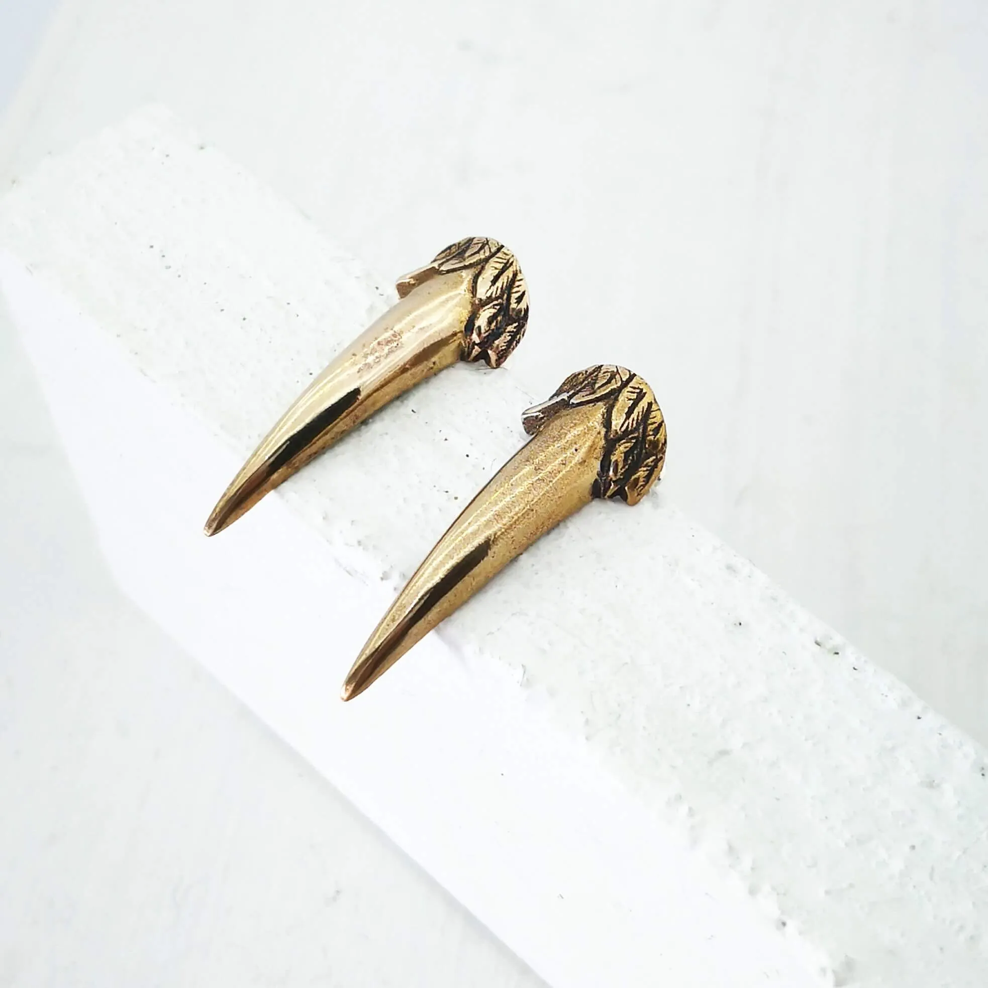 Ruru Claw Studs-Bronze
