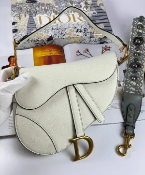SADDLE Detailed white Elegant Dior BAG