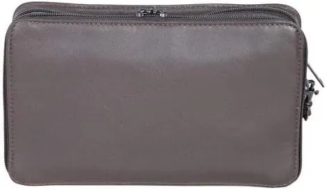 Scully Men's Vinnie Personal Organizer Bag Brown One Size