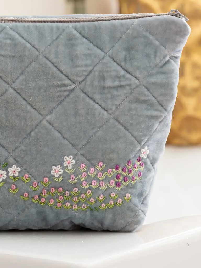 Silk Velvet Clutch