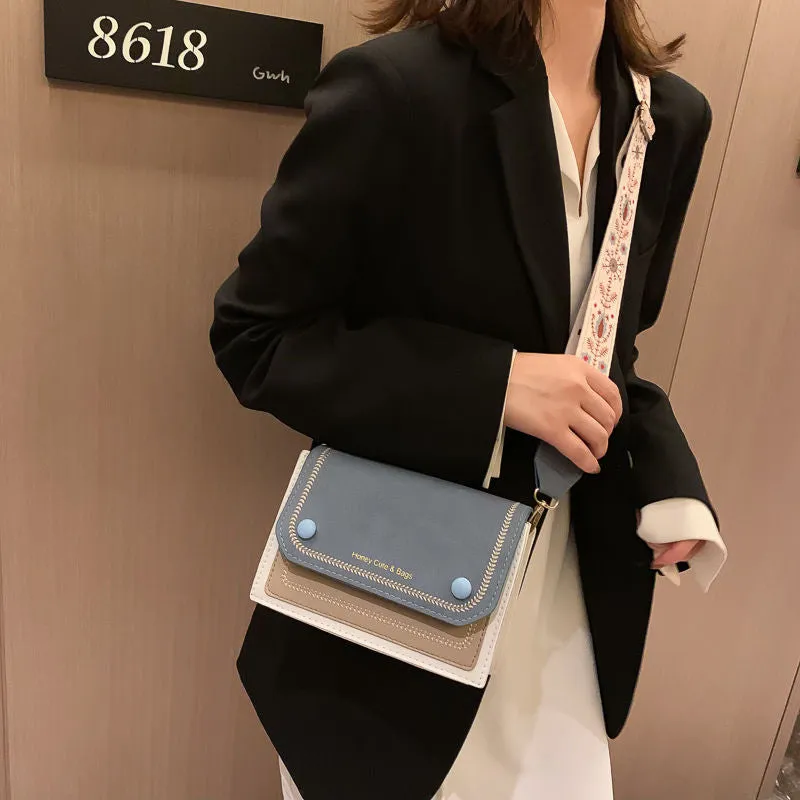 Simple Small Square Bag Woman Shoulder Small Square Package Luxury Handbags