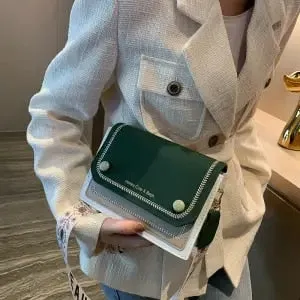 Simple Small Square Bag Woman Shoulder Small Square Package Luxury Handbags