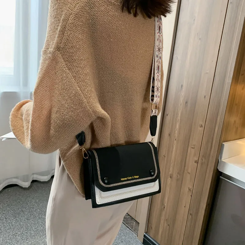 Simple Small Square Bag Woman Shoulder Small Square Package Luxury Handbags