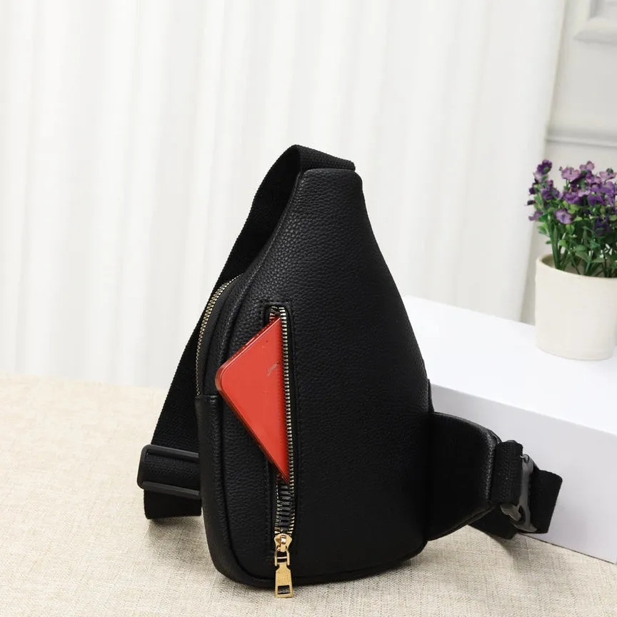 Sling Slim Fit Crossbody - Black
