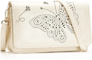 Small Crossbody Bag for Women,Cell Phone Purse Womens Shoulder Handbags Wallet Purse with Credit Card Slots Wristlet
