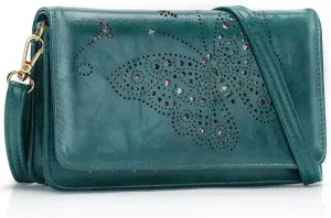 Small Crossbody Bag for Women,Cell Phone Purse Womens Shoulder Handbags Wallet Purse with Credit Card Slots Wristlet