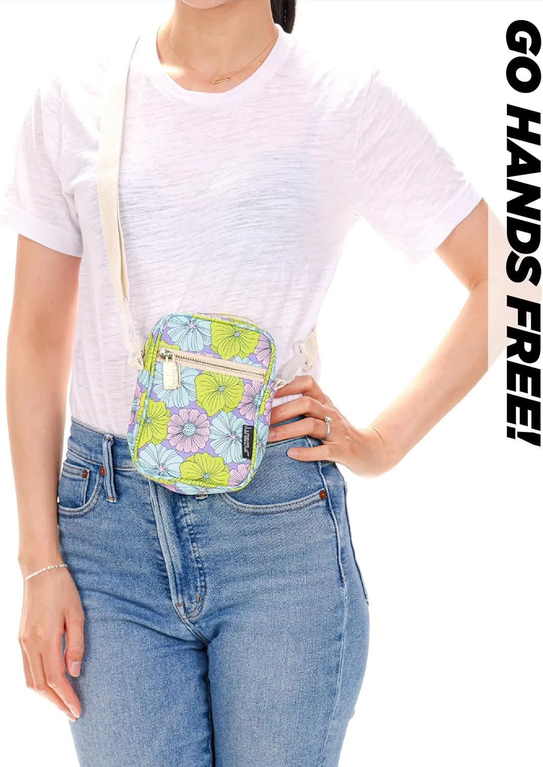 Small Crossbody Bags for Women & Men – 80s/90s Small Bum Bag – Stylish Travel & Festival Belt Bag – Ideal Fanny Pack for Daily Fashion – Perfect for Travel & Everyday Wear (88617)
