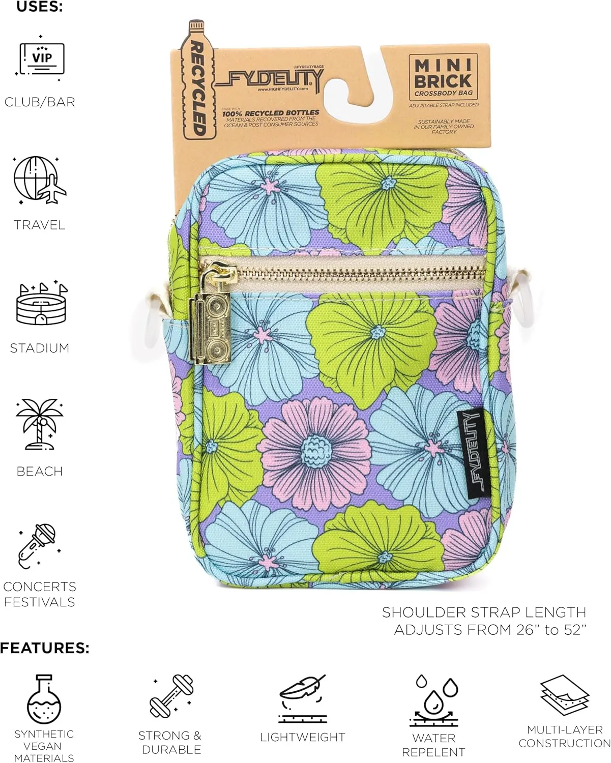 Small Crossbody Bags for Women & Men – 80s/90s Small Bum Bag – Stylish Travel & Festival Belt Bag – Ideal Fanny Pack for Daily Fashion – Perfect for Travel & Everyday Wear (88617)