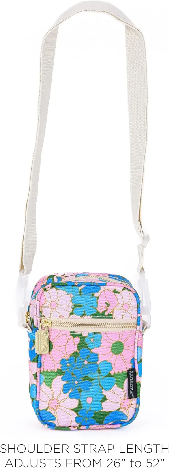 Small Crossbody Bags for Women & Men – 80s/90s Small Bum Bag – Stylish Travel & Festival Belt Bag – Ideal Fanny Pack for Daily Fashion – Perfect for Travel & Everyday Wear (88619)