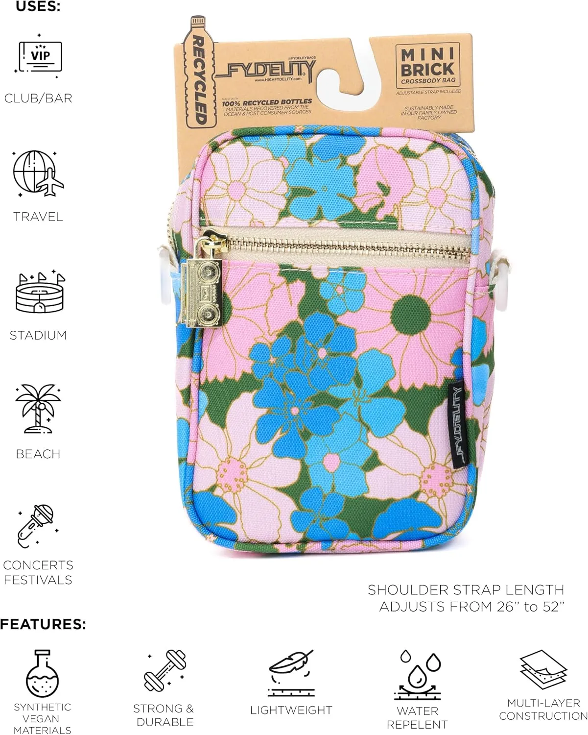 Small Crossbody Bags for Women & Men – 80s/90s Small Bum Bag – Stylish Travel & Festival Belt Bag – Ideal Fanny Pack for Daily Fashion – Perfect for Travel & Everyday Wear (88619)