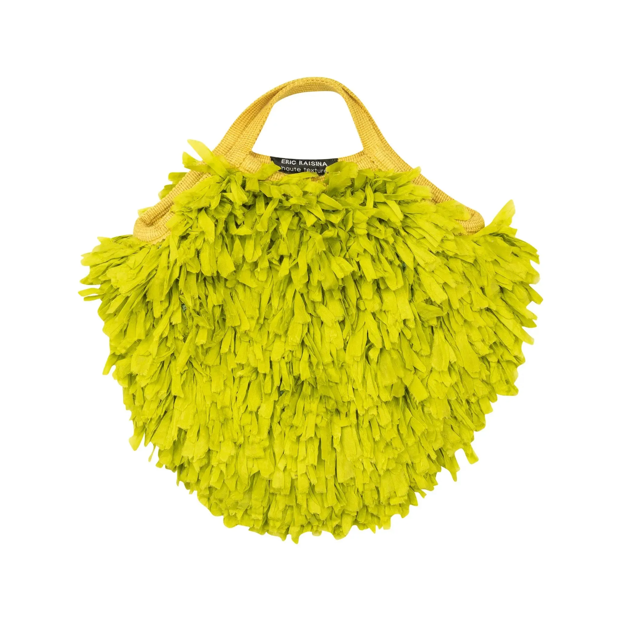Small Green Silk Organza Bag