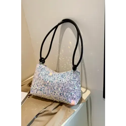 Sparkle with Yeppi Sequin Double Strap Shoulder Bags