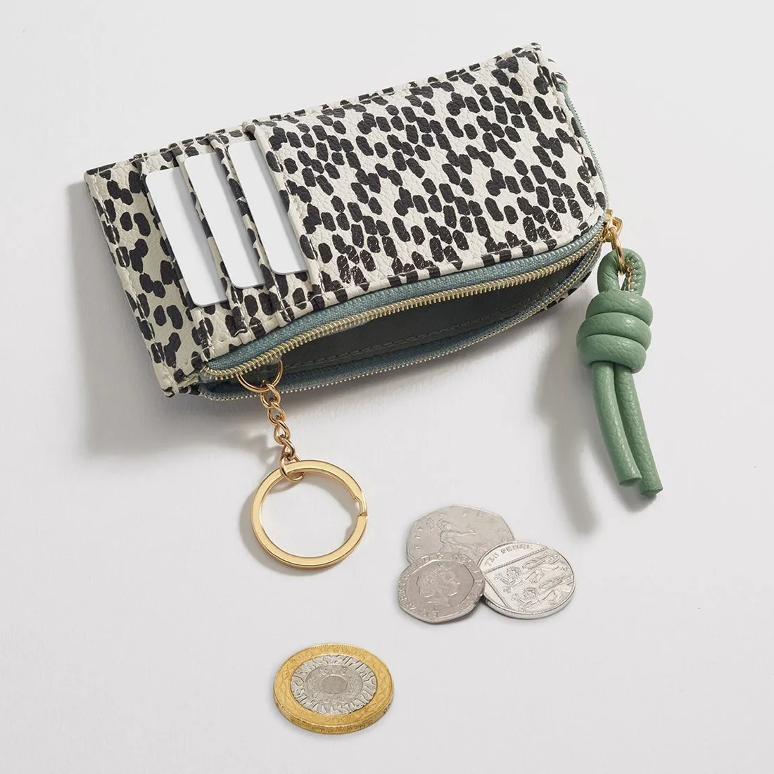 Spotted Knot Card Wallet by Estella Bartlett