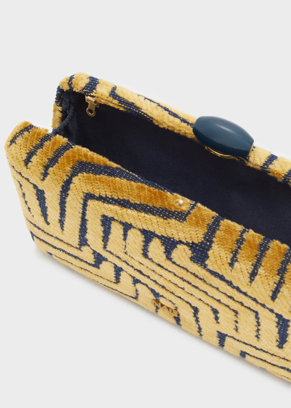 STEFANIA VELVET CLUTCH    COLORS