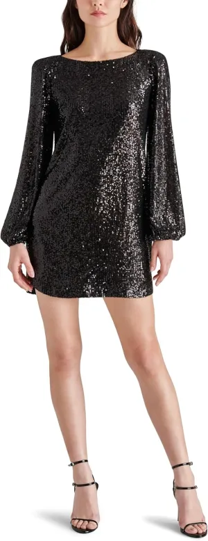 Steve Madden Apparel Women's Delorean, Black, M