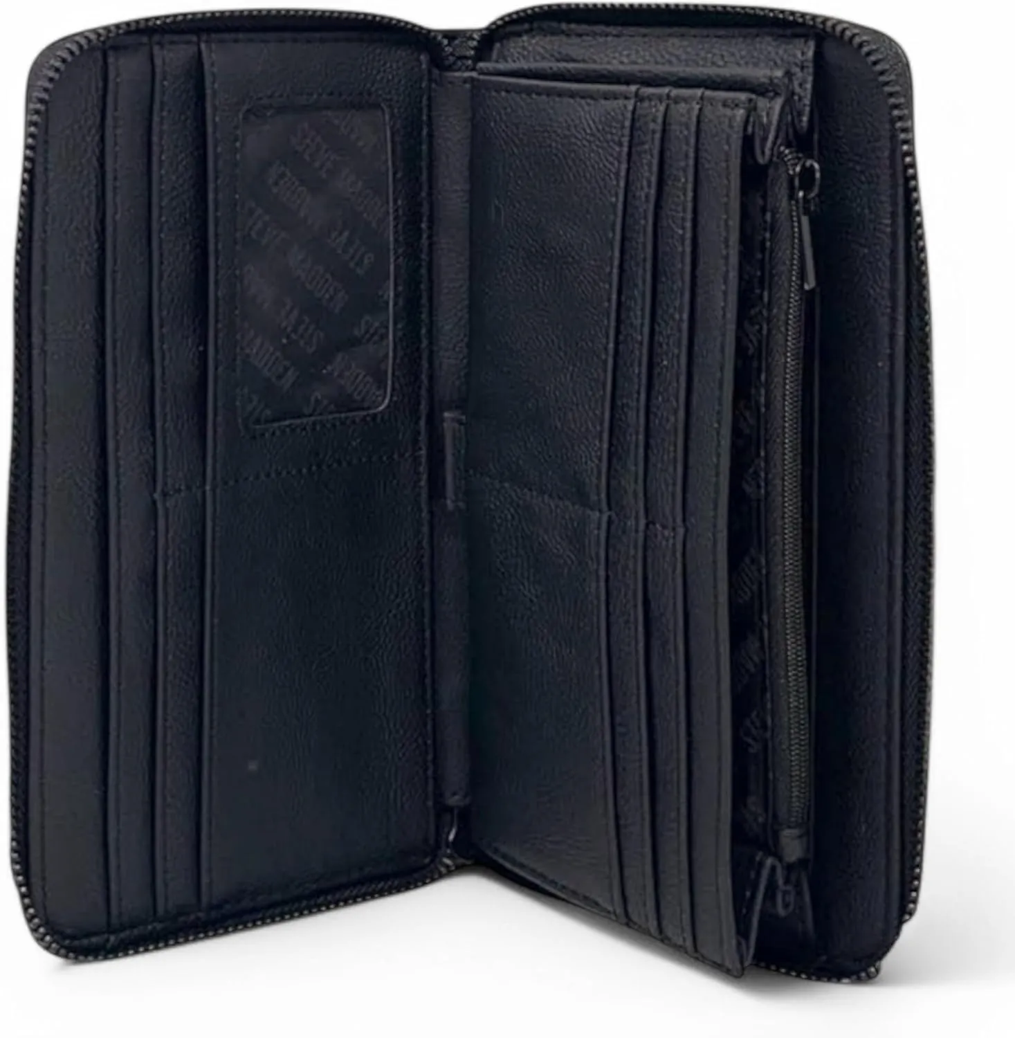 Steve Madden Bzip-Web Zip Around Wristlet