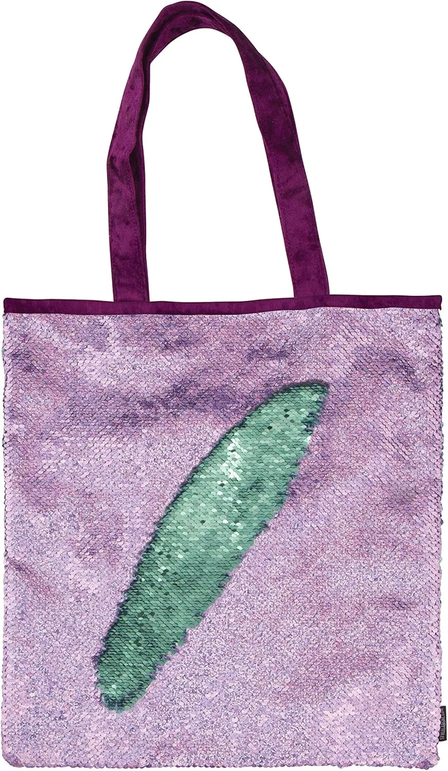 Style.Lab Fashion Angels Magic Sequin Purple/Seafoam Tote Bag