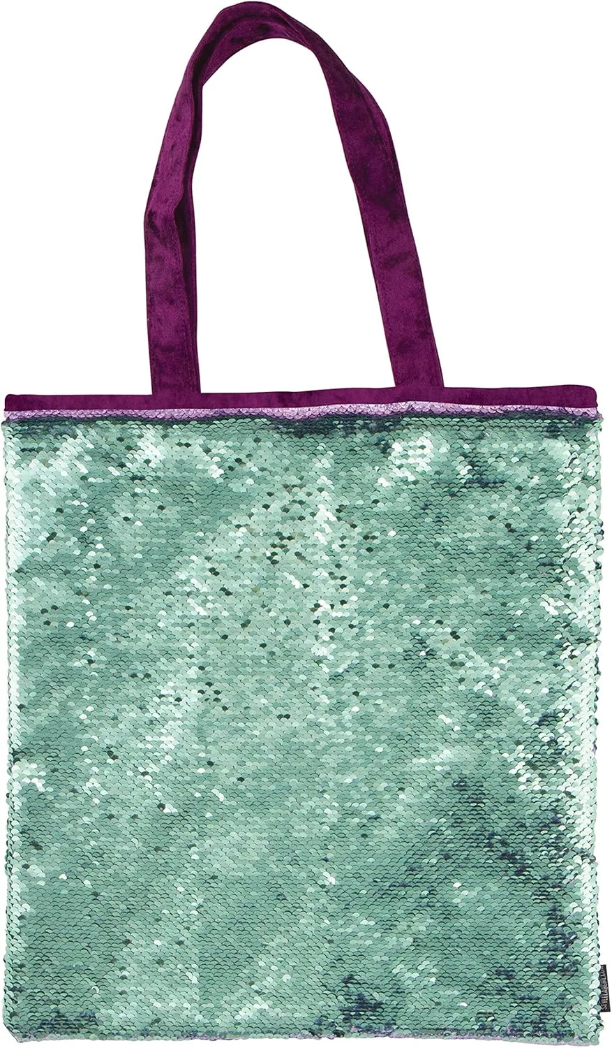 Style.Lab Fashion Angels Magic Sequin Purple/Seafoam Tote Bag