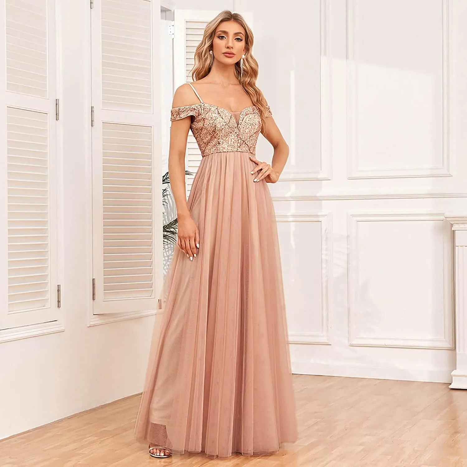 Summer Dresses for Women 2024 Sleeveless Maxi Dress Square Neck Maxi Dress Slit Dress for Women Womens Swing Dress