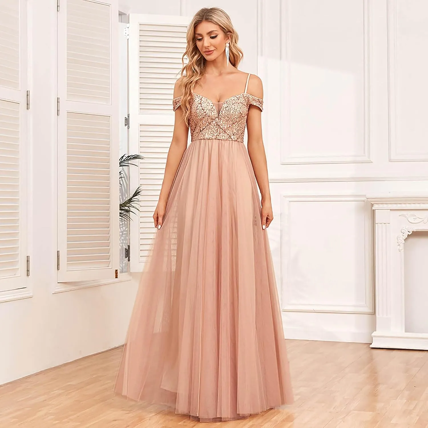 Summer Dresses for Women 2024 Sleeveless Maxi Dress Square Neck Maxi Dress Slit Dress for Women Womens Swing Dress