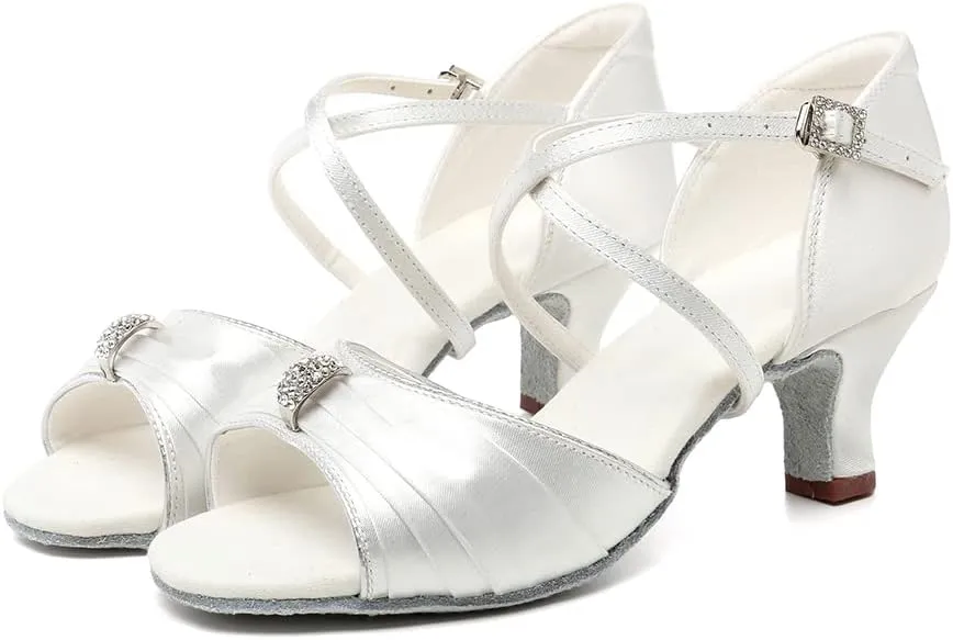 SWDZM Women Latin Ballroom Practice Dance Shoes Tango Salsa Professional Practice Dance Shoes