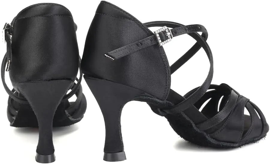 SWDZM Women Latin Ballroom Practice Dance Shoes Tango Salsa Professional Practice Dance Shoes