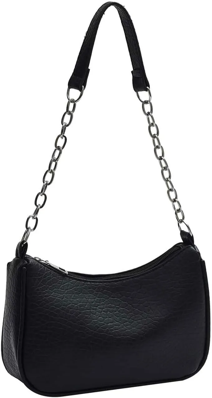SweatyRocks Women's Vintage Shoulder Bag Top Handle Leather Purses with Zipper Closure