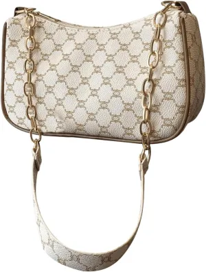 SweatyRocks Women's Vintage Shoulder Bag Top Handle Leather Purses with Zipper Closure