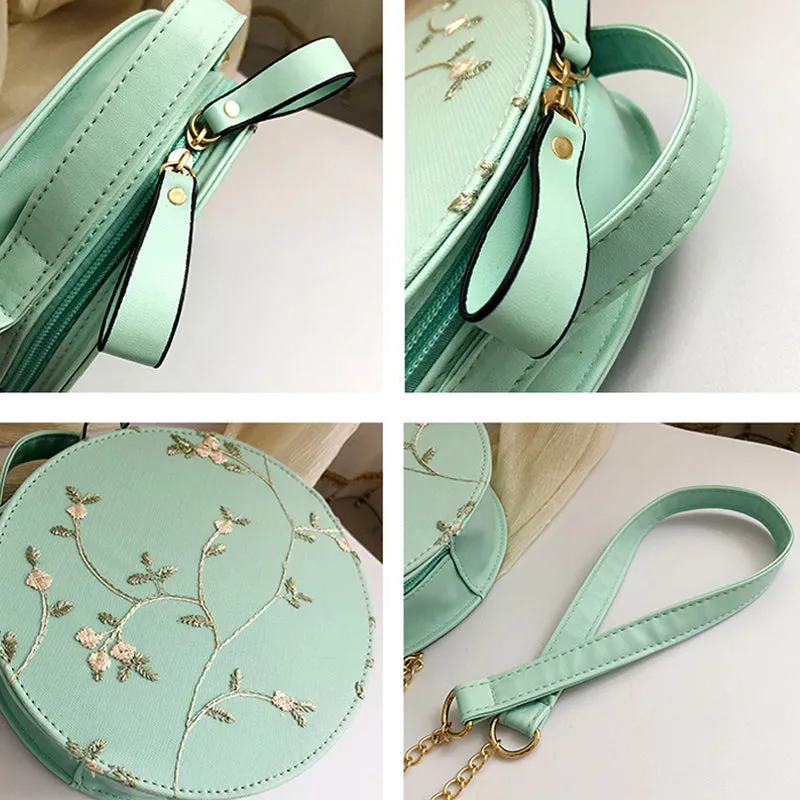 Sweet Lace Round Handbags