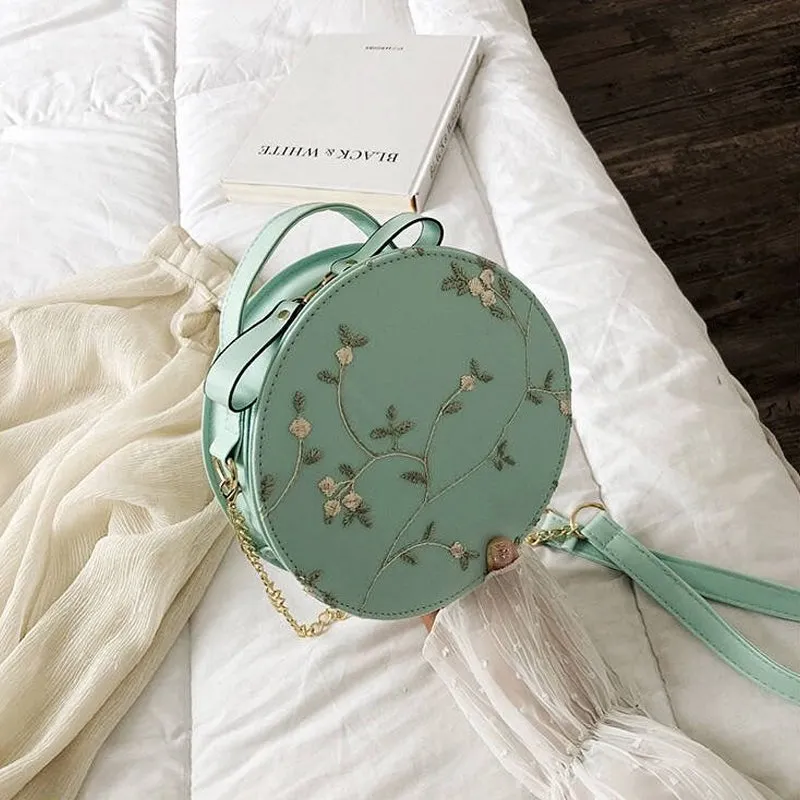 Sweet Lace Round Handbags
