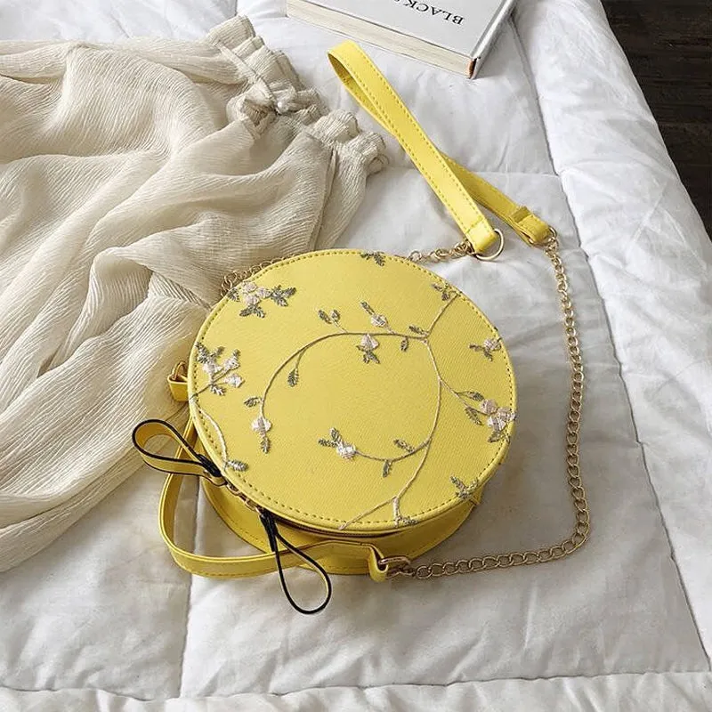 Sweet Lace Round Handbags
