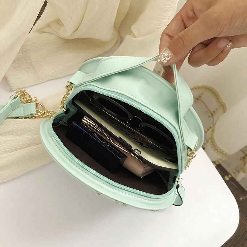 Sweet Lace Round Handbags