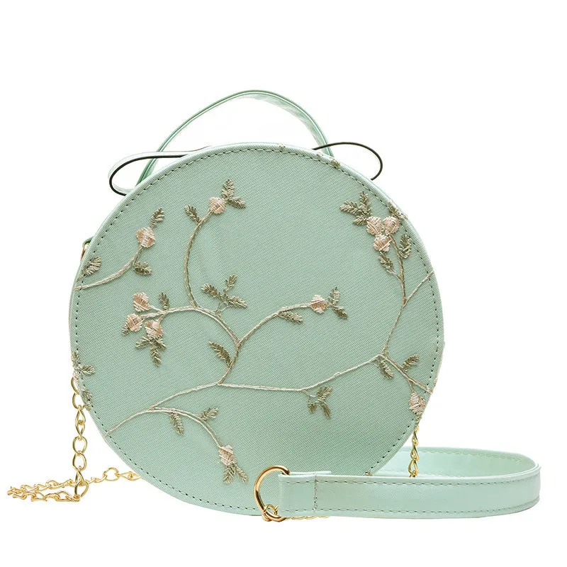 Sweet Lace Round Handbags