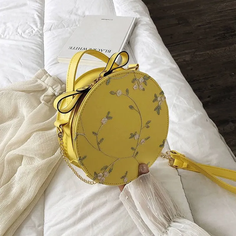 Sweet Lace Round Handbags