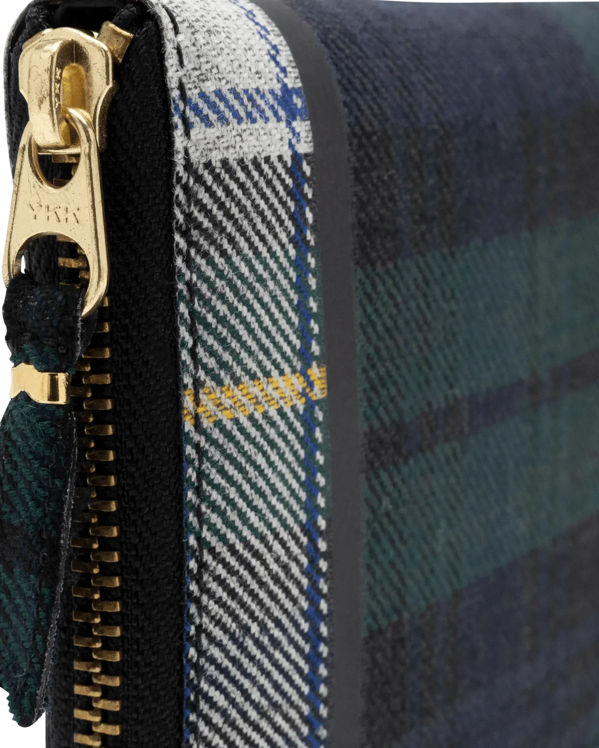 Tartan Patchwork Large Zip Wallet