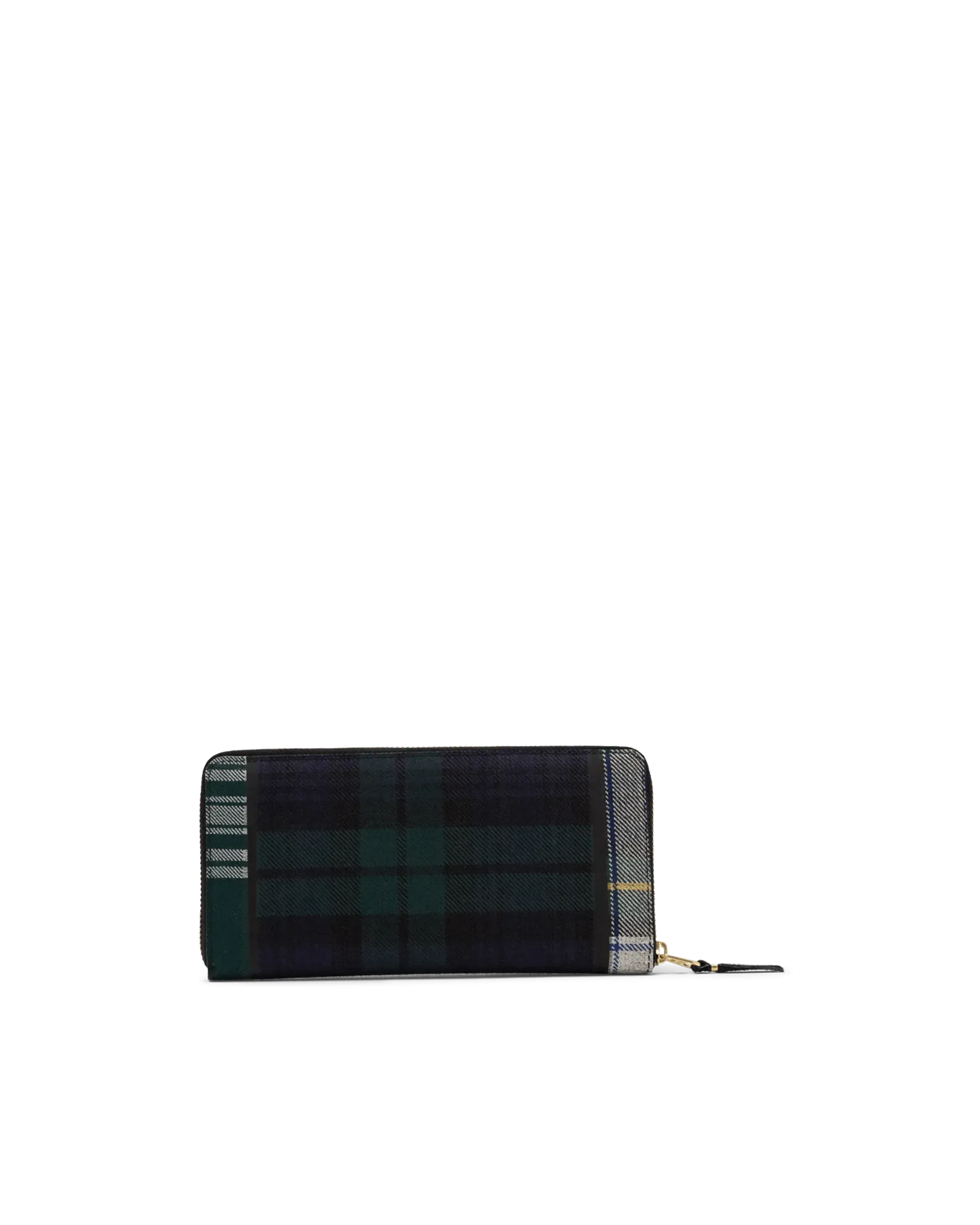 Tartan Patchwork Large Zip Wallet