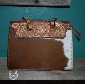 The Genuine White Western Leather Women Bag