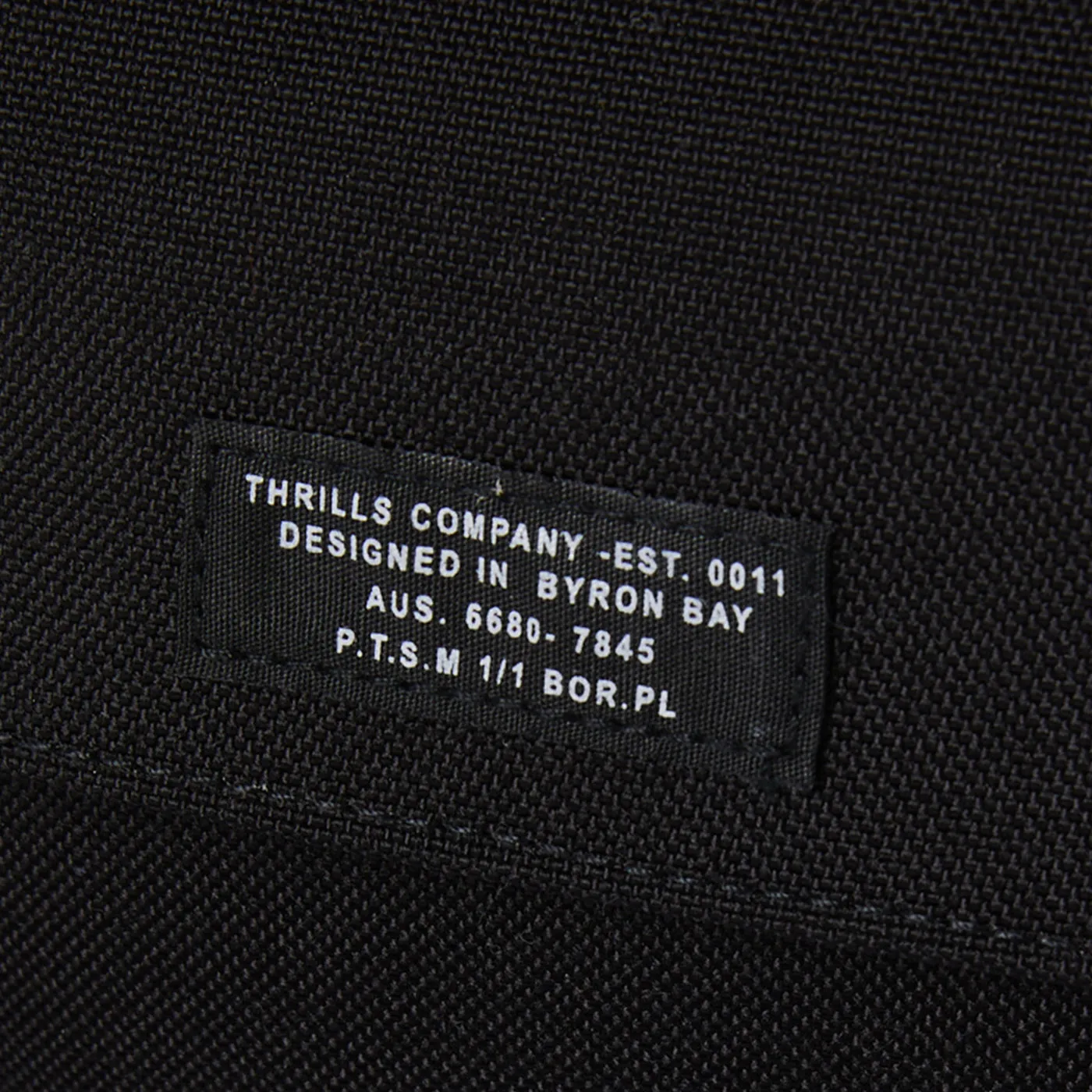 Thrills - Century Shoulder Pouch - Black
