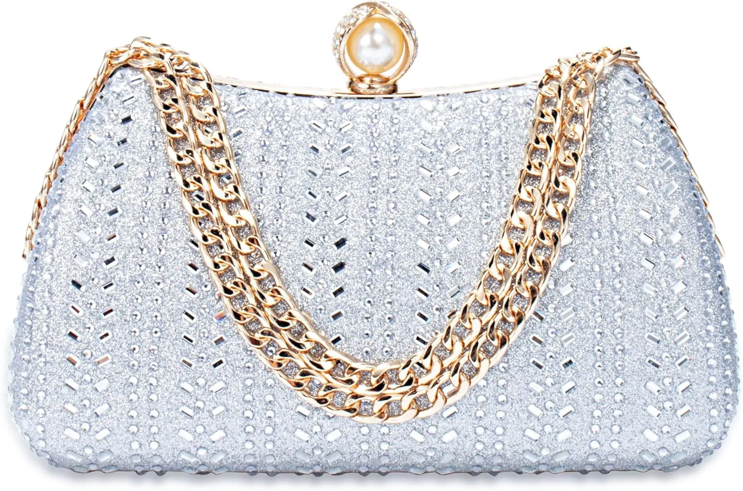 Tmore Clutch Purses for Women Rhinestone Purse with Chain Crystals Handbags for Weddings Party Prom