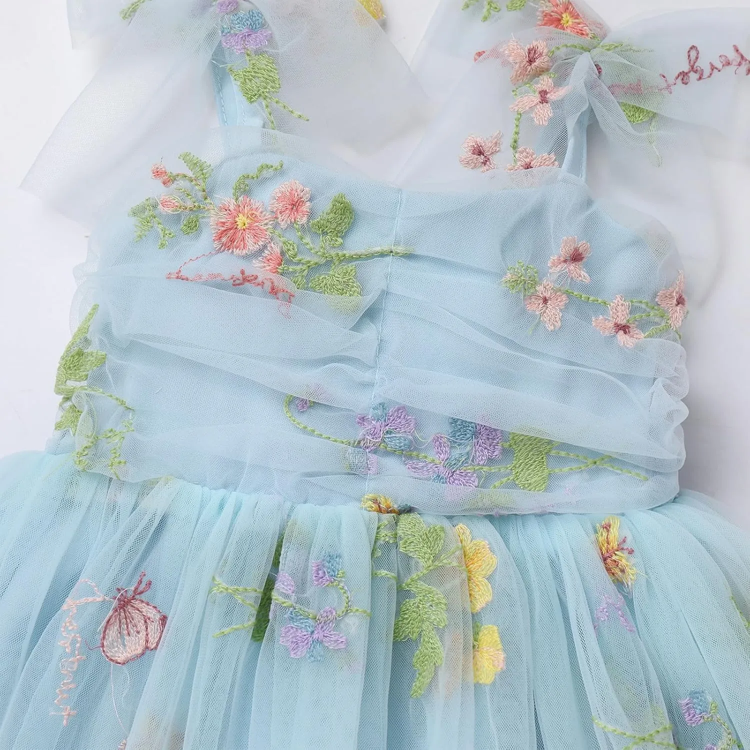 Toddler Baby Tutu Dress Sleeveless Tulle Dress First Birthday Cake Smash Pageant Clothes for Photo Shoot