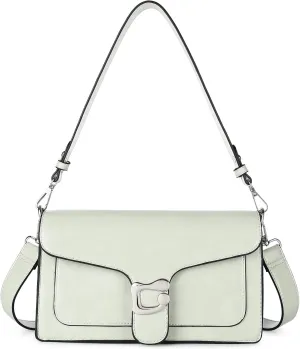 Travistar Crossbody Bags for Women Trendy - Small Cross Body Purse Shoulder Bag Leather Handbags Evening Clutch with 2 Straps