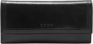 Tusk Kent Gusseted Clutch Wallet SK434 (Black)
