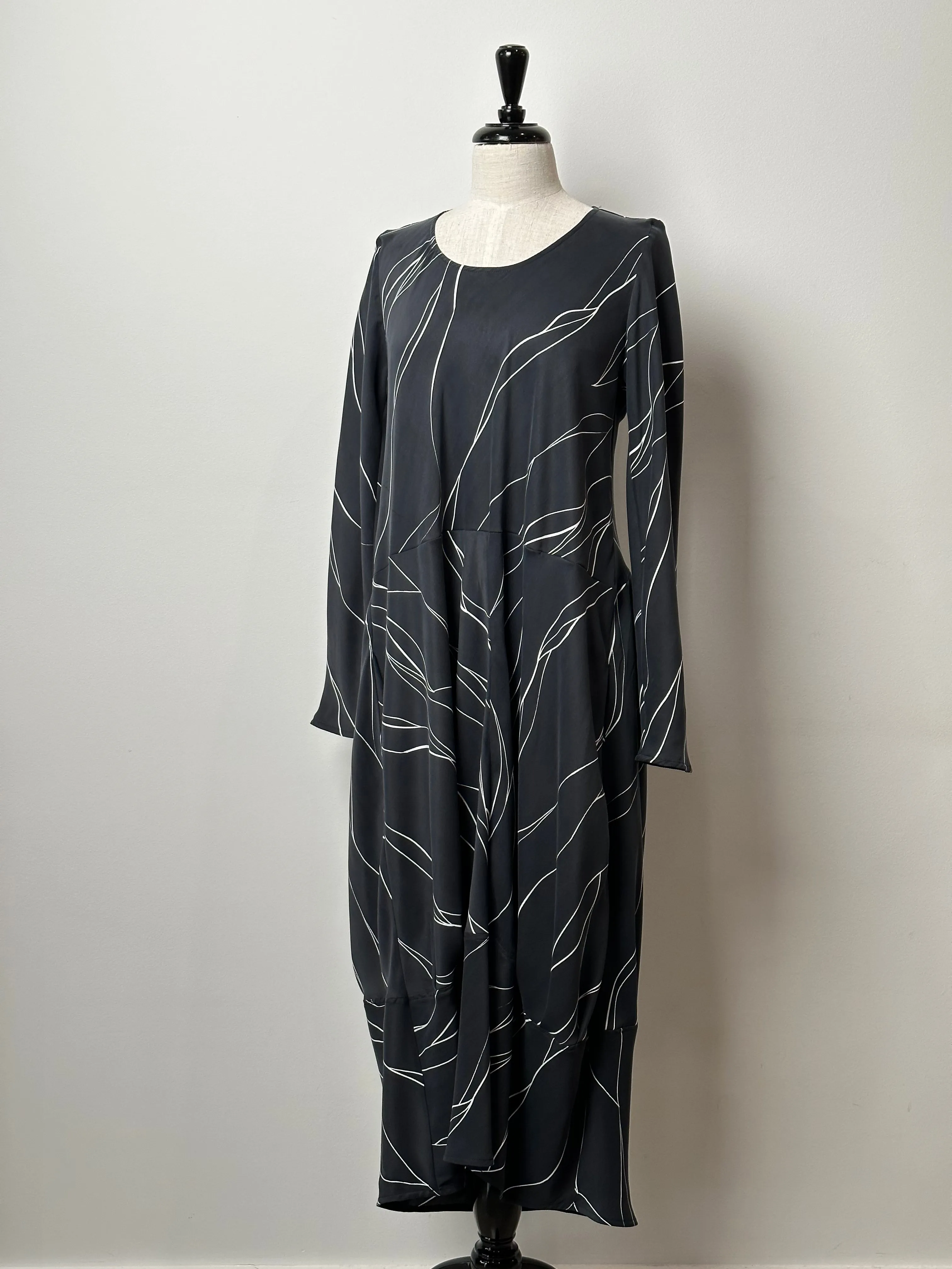Vale and Ward - Audrey dress. Stripe