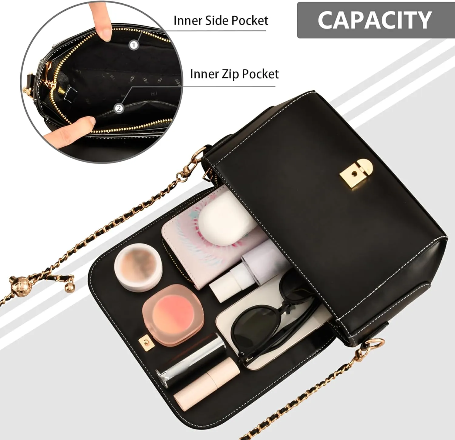 Valentine's Day Red Heart Women Shoulder Leather Bags Waterproof Women Crossbody Purse Medium Handbag with Strap
