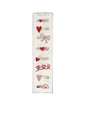 Valentine’s Hair Clips