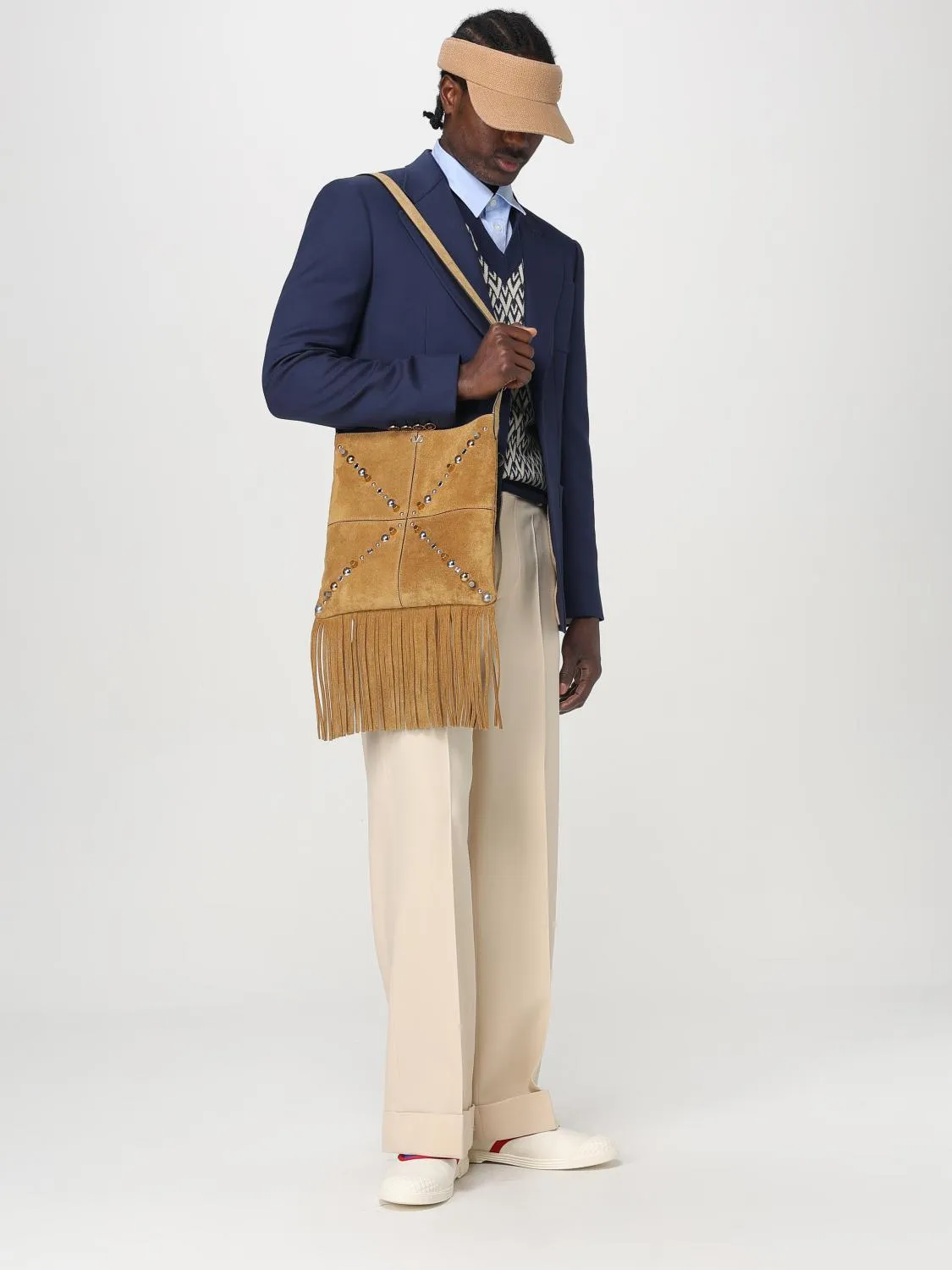 Valentino Garavani Shoulder Bag Men Brown