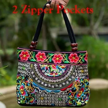 Vintage National Ethnic Embroidery Bags