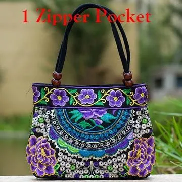 Vintage National Ethnic Embroidery Bags
