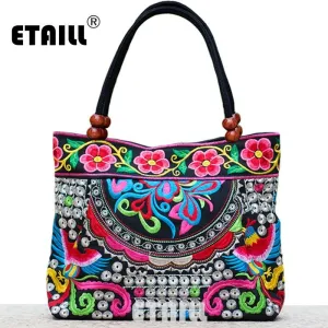 Vintage National Ethnic Embroidery Bags